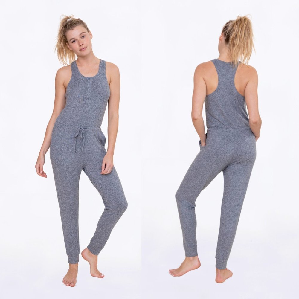 Claire Brushed Lounge Jumpsuit